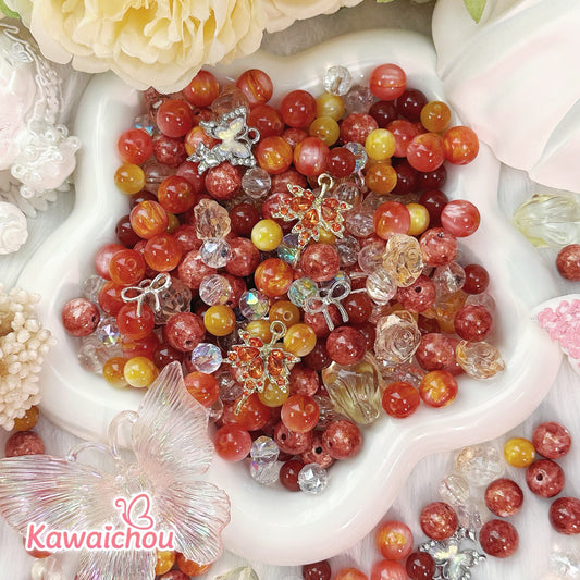 [TZ-21] 茜・8/10/13/18mm・💖人気・高品質瑪瑙