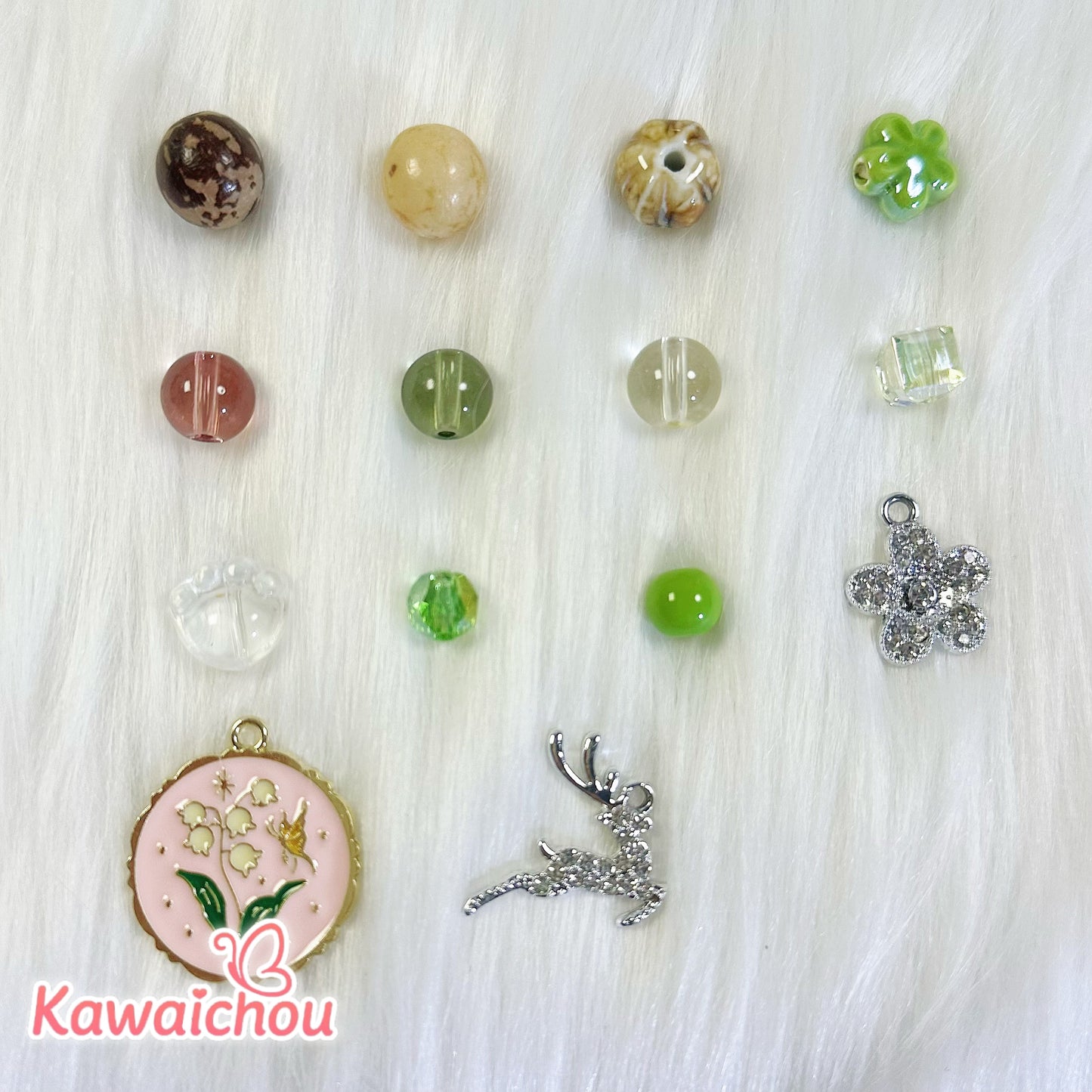 [TZ-41] 希望の種・8/10/12mm・陶器・ぼだいし・🌷やさしい色合い