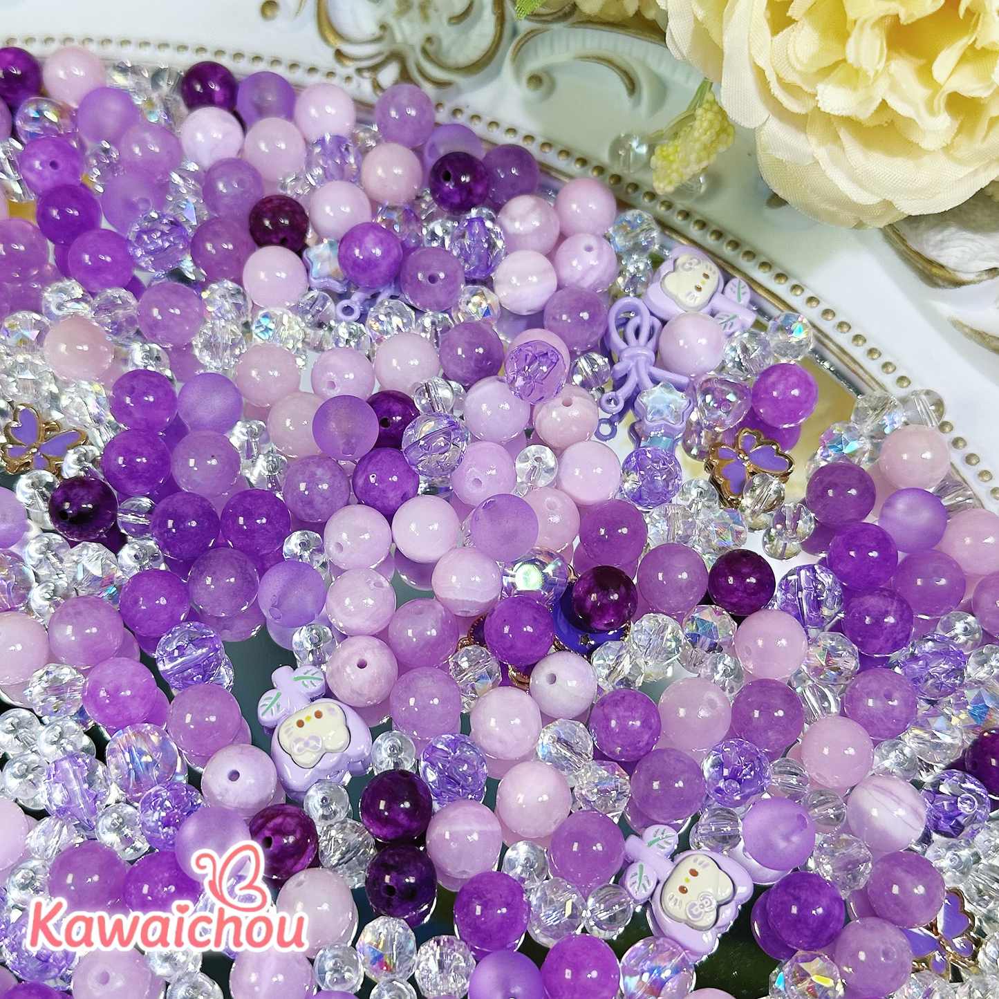 [TZ-20] すみれの魔法・6/8/10/mm・🌙限定・高品質天然石