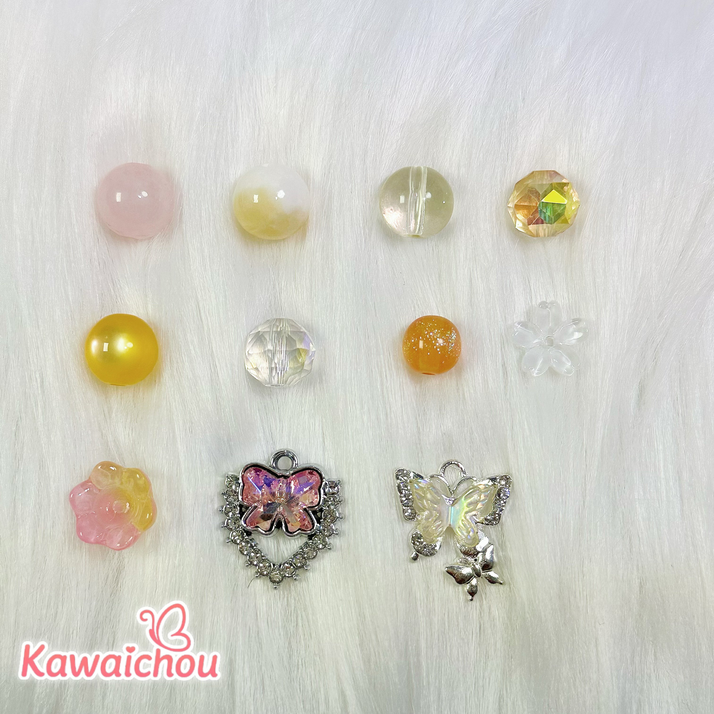 [TZ-15] ひだまりの羽・8/10mm・カラーチェンジ・ 高品質天然石・ 🌷やさしい色合い