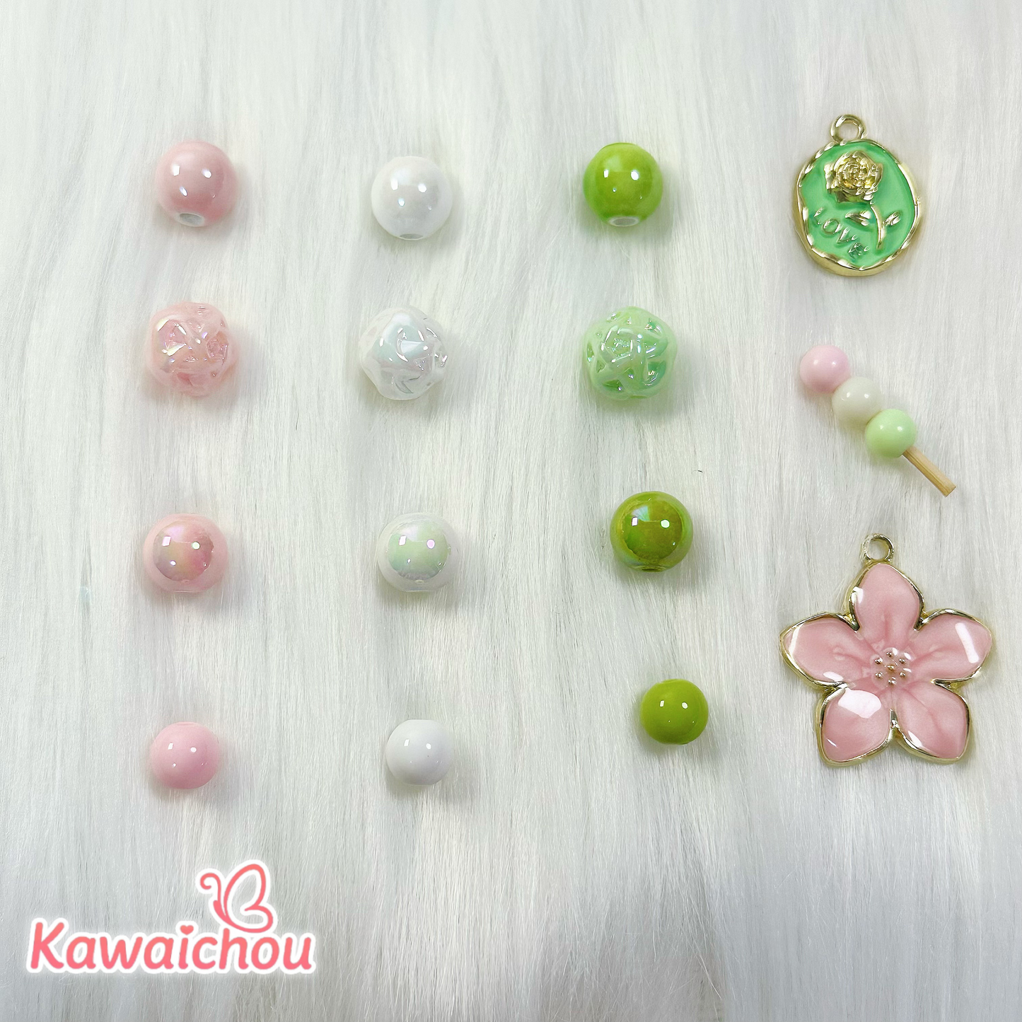 [TZ-31] さくらだんご・10/11mm・陶器・💖人気